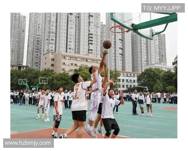 在篮球场上挥洒汗水的青春激情与团队协作的完美结合